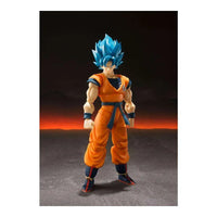 Action Figure Dragon Ball Super Broly Super Saiyan God Goku Shf Figuarts Bandai