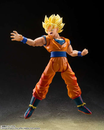 Action Figure Dragon Ball Z Super Saiyan Son Goku Games Begin Figuarts Bandai