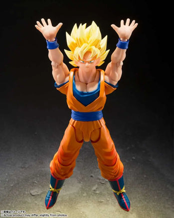Action Figure Dragon Ball Z Super Saiyan Son Goku Games Begin Figuarts Bandai