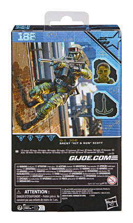 Action Figure GI Joe Classified Series Brent Hit e Run Scott Hasbro 15 cm