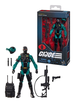 Action figure GI Joe Classified Series Night-Viper 15 cm Hasbro 2026