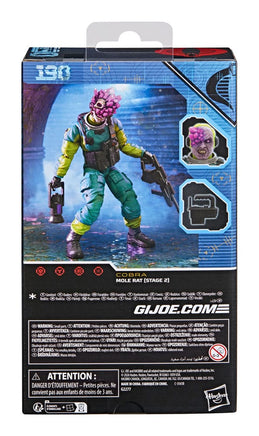 Action Figure GI Joe Cobra Classified Series Mole Rat Fase 2