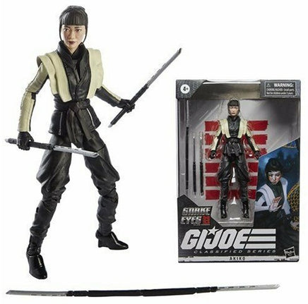 Action Figure GI-JOE Akiko Classified Series Snake Eyes