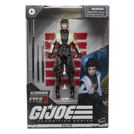 Action Figure GI-JOE Akiko Classified Series Snake Eyes