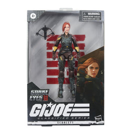 Action Figure GI-JOE Scarlett Classified Series Snake Eyes