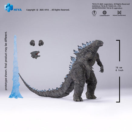 Action Figure Godzilla 2014 Exquisite Basic versione traslucida Hiya Toys