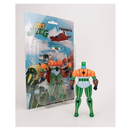 Action Figure Jeeg Robot d'Acciaio Kotetsu mini metal fabbrica manga Versione Arancione