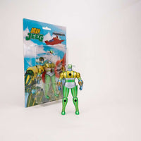 Action Figure Jeeg Robot d'Acciaio mini metal fabbrica manga Versione metallic