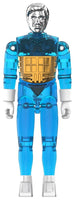 Action Figure Micronauti Time Traveler Reaction+ Super 7 Versione Blu 10 cm