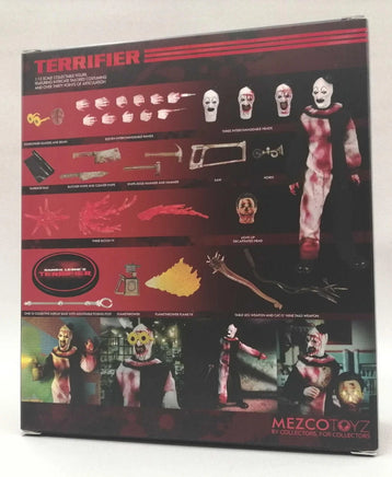 Action Figure Terrifier Art The Clown Mezco Toys One12 Collective Deluxe