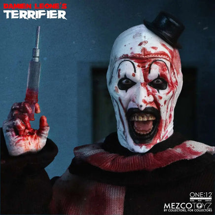 Action Figure Terrifier Art The Clown Mezco Toys One12 Collective Deluxe
