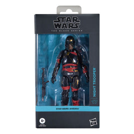 Action Figure Star Wars Ahsoka Night Trooper Black Series