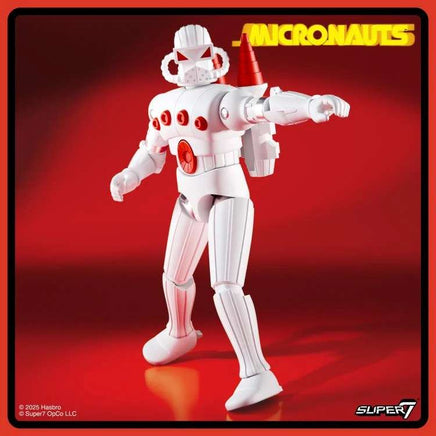 Action Figure Micronauts W02 Force Commander Reaction+ Super 7 10 cm