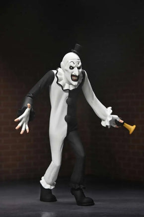 Action Figure NECA Toony Terrors Art the Clown Terrifier Stilizzato