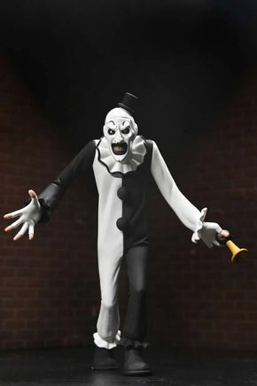 Action Figure NECA Toony Terrors Art the Clown Terrifier Stilizzato