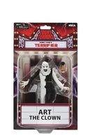 Action Figure NECA Toony Terrors Art the Clown Terrifier Stilizzato