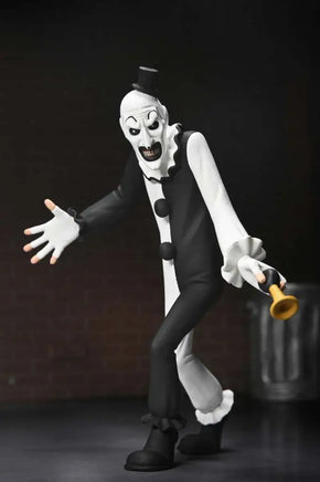 Action Figure NECA Toony Terrors Art the Clown Terrifier Stilizzato