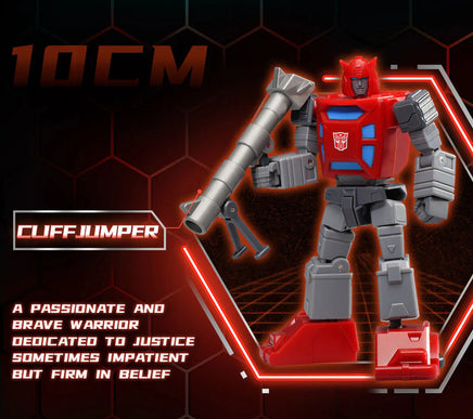 Set Completo 6 Action Figure Model Kit Wave Mini Transformers Generation One Amk