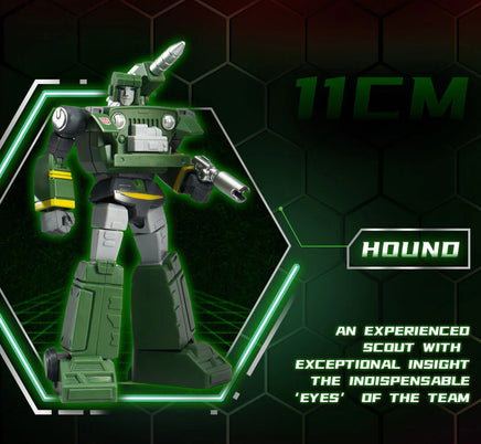 Set Completo 6 Action Figure Model Kit Wave Mini Transformers Generation One Amk