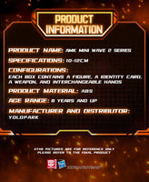 Action Figure Model Kit Wave 2 Mini Transformers Generation One Amk Arcee