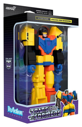 Action Figure Transformers ReAction Devastator Super 7 10 cm