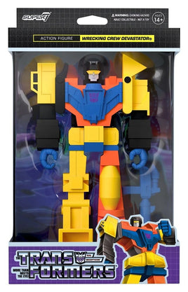 Action Figure Transformers ReAction Devastator Super 7 10 cm