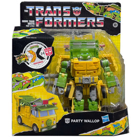 Action Figure Transformers x Tartarughe Ninja Party Wallop Edizione speciale