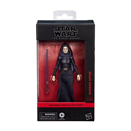 Action Figure Star Wars Attack of the Clones Barriss Offee Black Series