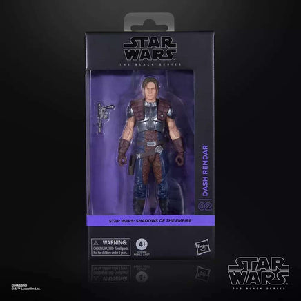 Action Figure Star Wars Shadows of the Empire Dash Rendar Black Series