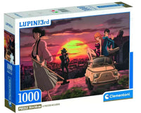 Puzzle Lupin The 3rd Jigen Goemon Margot Fujiko 1000 Pezzi Clementoni