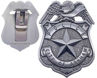 Replica Distintivo Arkham Police Gotham City Badge