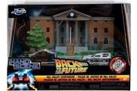 Diorama Back To The Future Clock Tower Nano Scene Delorean Marty McFly 1/64
