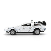 Modellino Delorean Back to the Future 2 Scala 1/32 Diecast Time Machine