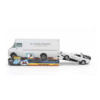 Modellino Delorean Back to the Future 2 Scala 1/32 Diecast Time Machine