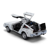 Modellino Delorean Back to the Future 2 Scala 1/32 Diecast Time Machine