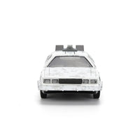 Modellino Delorean Back to the Future 2 Scala 1/32 Diecast Time Machine