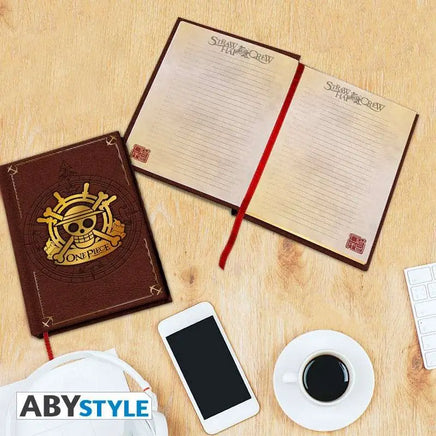 Taccuino Notebook A5 Deluxe One Piece Skull