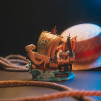 Calendario perpetuo 3D di One Piece Going Merry Nave Pirata