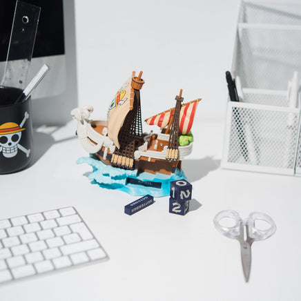 Calendario perpetuo 3D di One Piece Going Merry Nave Pirata