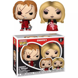Funko Mini Pop 2 Pack Chucky e Tiffany Child's Play La Bambola Assassina