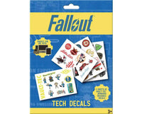 Set 4 fogli A5 decalcomanie adesivi stickers Fallout Videogame Fanattik