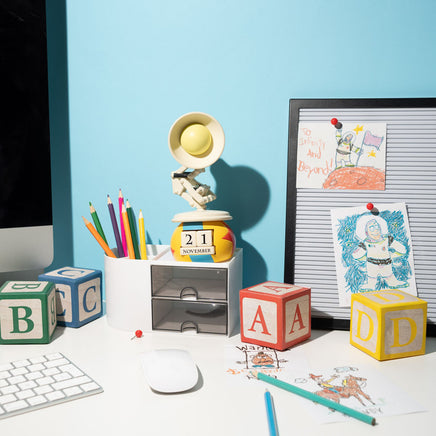 Calendario pepetuo Disney Pixar Luxo e Pixar Ball 3d