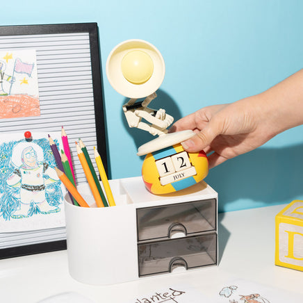 Calendario pepetuo Disney Pixar Luxo e Pixar Ball 3d