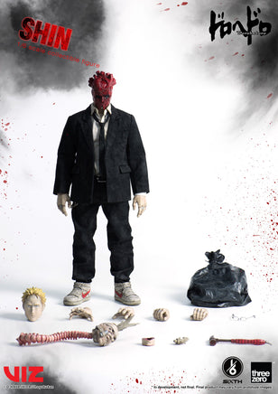 Action Figure Dorohedoro FigZero 1/6 Shin 32 cm Threezero