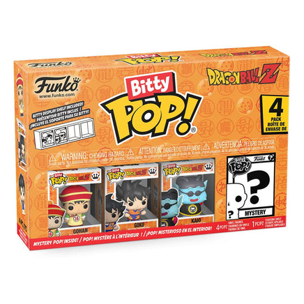 Funko Bitty Pop Dragon Ball 4 Pack Goku Gohan Kaio