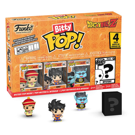 Funko Bitty Pop Dragon Ball 4 Pack Goku Gohan Kaio