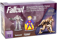 Fallout Mini Figures 2-Pack Set C T-60 e Vault Boy Power Pvc