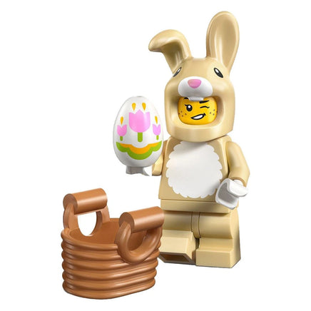 Set 7 Minifigures LEGO Pesciolino Delfino Scimmia Dalmata Coniglio Leone Gatto