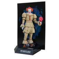 Statuetta Figure Movie Maniacs Pennywise Flashback Welcome To Derry Gold Edition