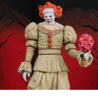 Statuetta Figure Movie Maniacs Pennywise Flashback Welcome To Derry Gold Edition